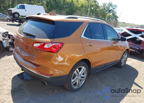 2019 Chevrolet Equinox Premier from USA, damaged, VIN 2GNAXYEX9K6205385